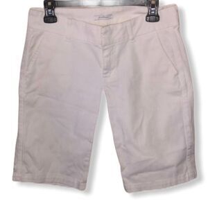 7 For All Mankind Denim Flat Front Shorts‎